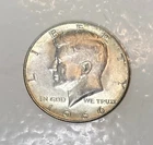 1966 Kennedy half dollar 40% silver circulated