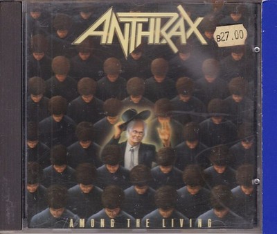 Among the Living - Anthrax (CD,1990,Island) Caught In A Mosh, I Am the Law:21A#a