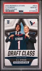 2023 Rookies & Stars CJ Stroud #DC4 PSA 10 Gem Mint RC Houston Texans Rookie QB