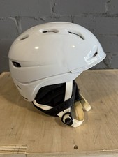 Smith Transport Ski Snowboard Helmet White Large 59-63cm With Goggles