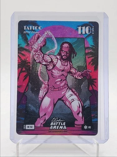FERNANDO TATIS JR. TATTOO 2026 BO JACKSON BATTLE ARENA ICE MIAMI FOIL Q5918
