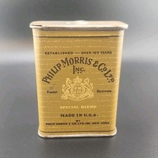 Philip Morris Special Blend Vintage Collectible Tobacco Tin Made in USA
