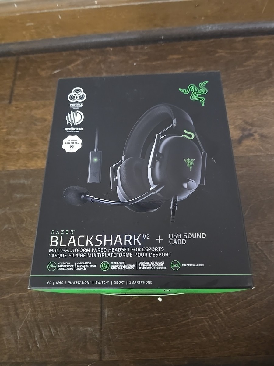 Razer BlackShark V2 Over the Ear Gaming Headset for sale