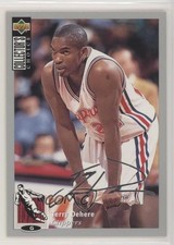 1994 Upper Deck Collector's Choice Silver Foil Signature Terry Dehere #128 hg6
