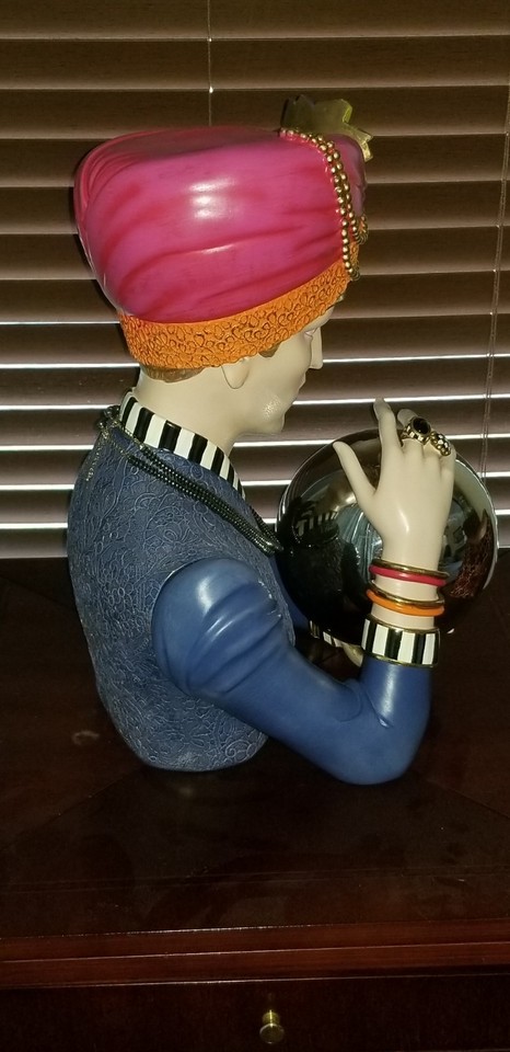 Figurine MacKenzie-Childs Fortune Teller - Édition Limitée RETIRÉE, Neuve Sous Blister