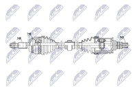 NTY Antriebswelle NPW-TY-252 FüR Lexus