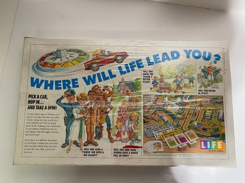 The Game of Life Board Game Vintage 1991 Milton Bradley Still Sealed - Picture 4 of 5