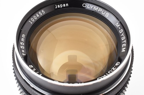 【 RARE MINT 】 Olympus M-System G.Zuiko Auto-S 55mm f/1.2 OM lens From JAPAN - Picture 12 of 12