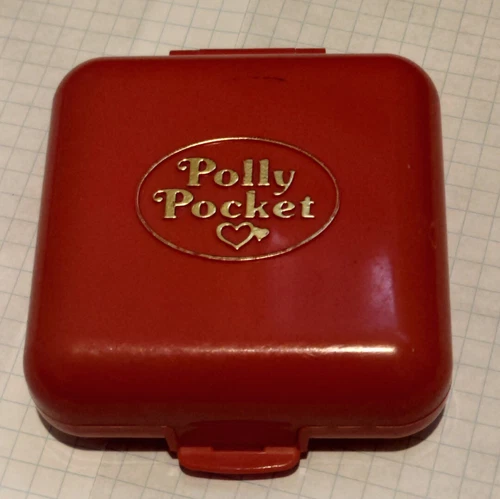 Vintage 1989 Polly Pocket Bluebird PARTYTIME SURPRISE, Incomplete set