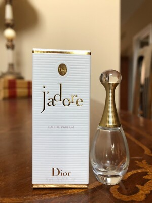 CHRISTIAN DIOR J'ADORE Empty Perfume Mini Splash Bottle 5ml