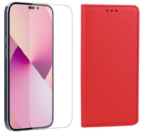 Etui Coque Portefeuille + Verre Trempé pour iPhone 16e 16 Pro Max 15 Plus 14 SE - Photo 6 sur 17