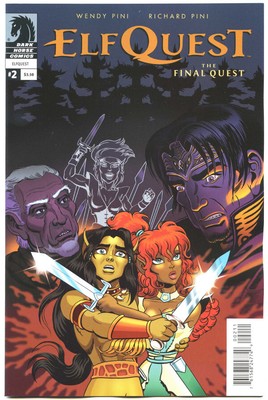 US ELFQUEST THE FINAL QUEST # 2 ELFENWELT SEHR SELTEN RARE