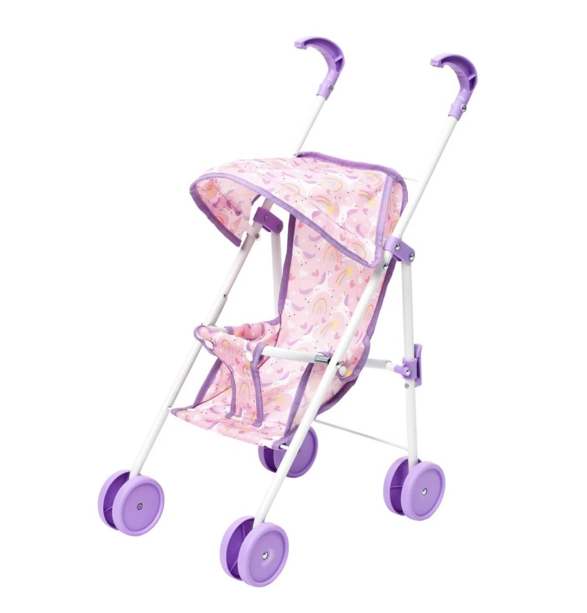 Baby Doll Stroller Push Chair Pram. Foldable With Shade