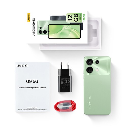 UMIDIGI G9 5G 6GB+128GB 6.75'' Android 14 Unlocked 18W Octa Core Smartphone Good - Picture 7 of 13