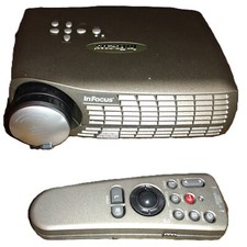 InFocus LP70 DLP Portable Mini Projector with REMOTE VGA to DVI Audio Cable