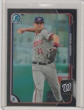 2015 Bowman Chrome Prospects Black Asia Refractors #BCP69 Drew Ward 