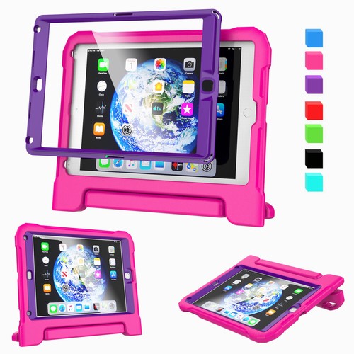 Kids Case Apple iPad 9.7" 6th / 5th Generation - Built-in Screen Protector Cover - Picture 56 of 71