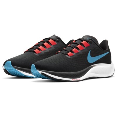 Nike Air Zoom Pegasus 37 Running Shoes Black Size 11.5 Men display picture 1