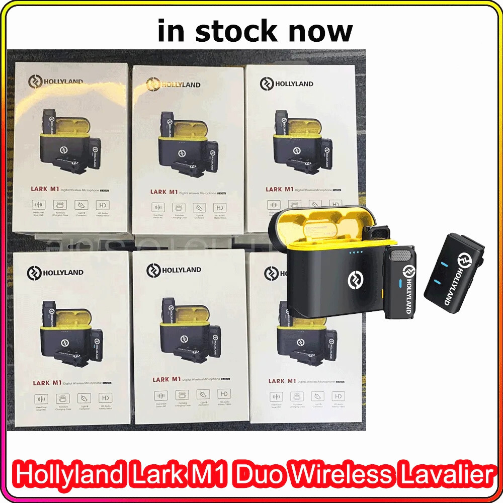 HOLLYLAND Lark M1 2.4g 650ft Wireless Lavalier Microphone System