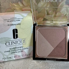 Clinique Sculptionary Cheek Contouring Palette - 04 DEFINING NUDES - FS NIB Free