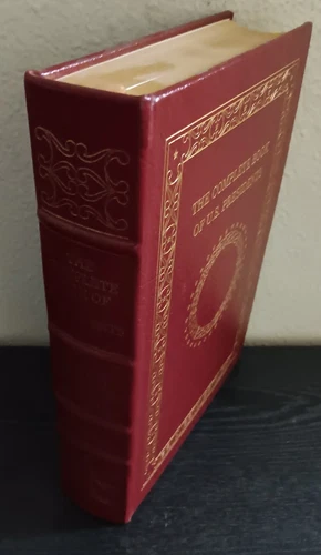 Easton Press The Complete Book of U.S. Presidents- William A Degregorio Like New