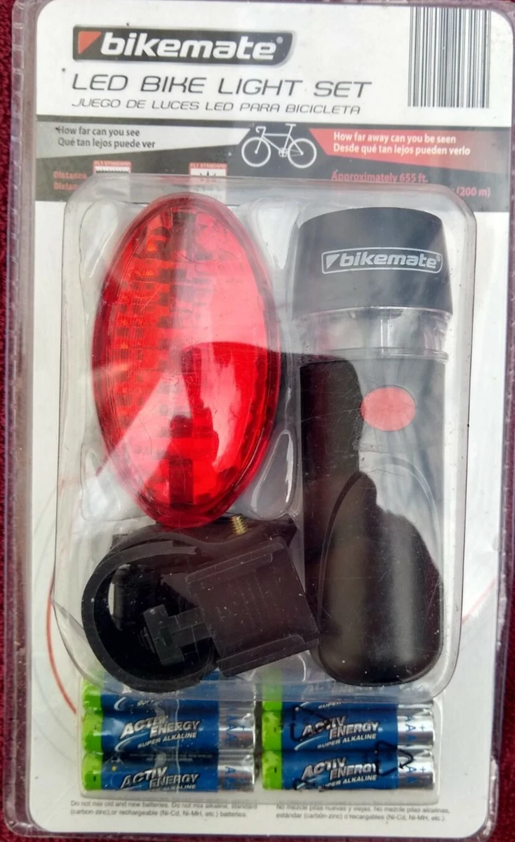 Bikemate led bike store light set