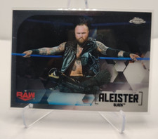 2020 Topps Chrome WWE #2 Aleister Black wrestling card