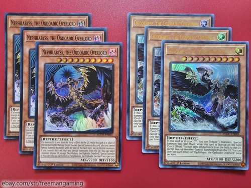Yugioh Mazzo Ogdoadico 51 Carte Ogdoabyss Amunessia Aron Torneo Rettili Pronto - Foto 2 di 10