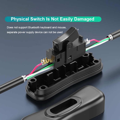 USB 3.0 Extension Cable Lead With Switch Male to Female High Speed Data Lead - Picture 6 of 15