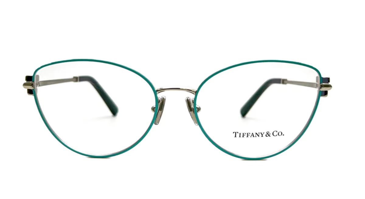 Tiffany & Co. Reading Glasses TF 1159-B 6151 56-17 Blue & Silver