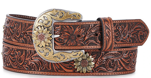 Ariat Women's Brown Tooled with 