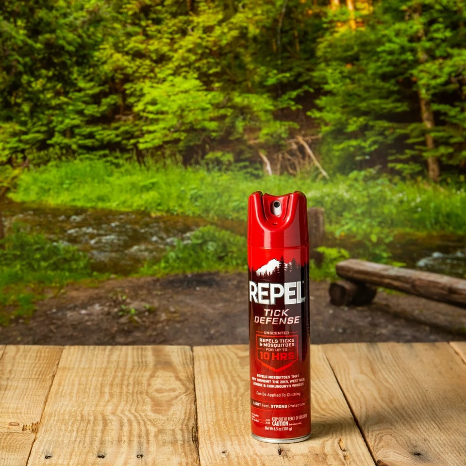 Repel Tick Defense Aerosol Spray with 15 Picaridin, 6.5 Ounces eBay