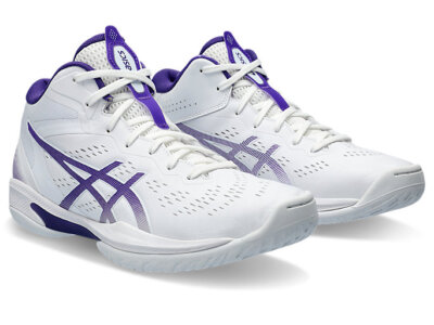 【美品】ASICSバッシュGELHOOPV12 White&Blue27.5cm ASICS Gelhoop V12 'White Blue' 1063A021-100
