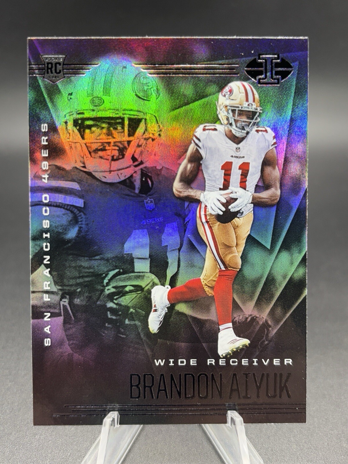 2020 Panini Illusions #27 Brandon Aiyuk RC San Francisco 49ers