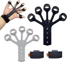 Updated Grip Strength Trainer Finger Exerciser Hand Strengthener Hand Therapy Cl