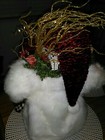 Santa Claus St. Nick Figure Doll Tabletop Holiday Decoration w/Stand * Brand New — photo 9