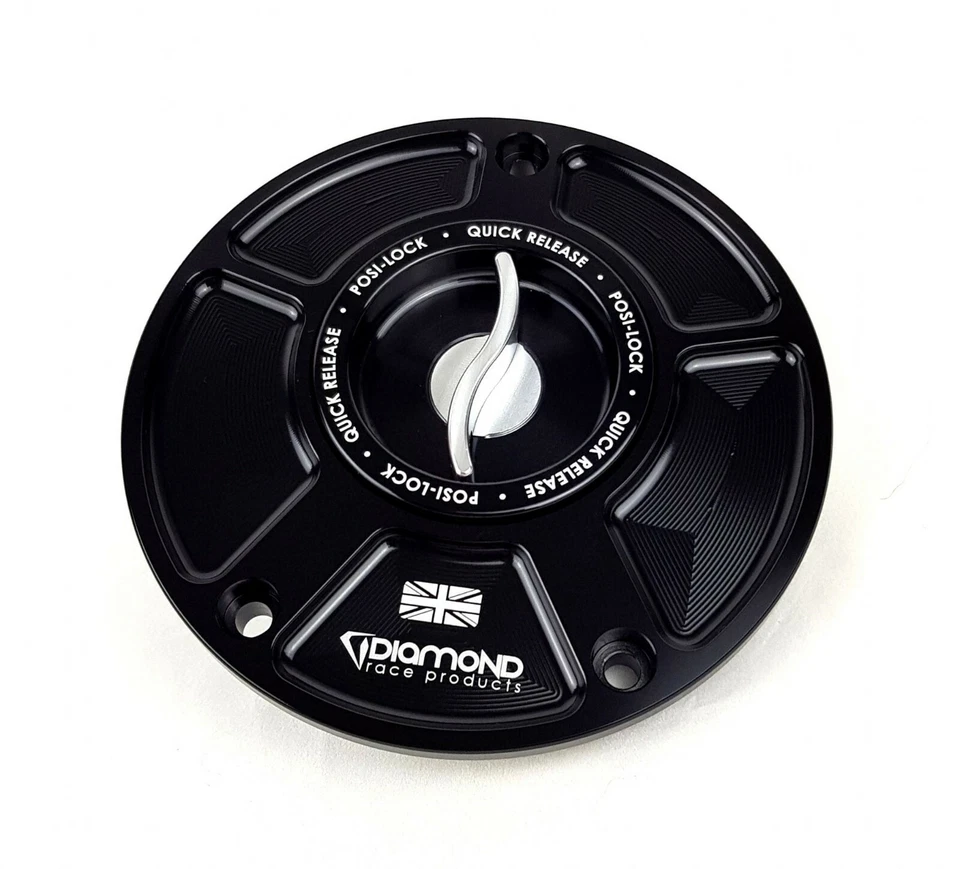 DIAMOND RACE PRODUCTS - YAMAHA QUICK RELEASE TANK FUEL CAP FOR YZF R6 2000, 2001 - Image 2 of 4