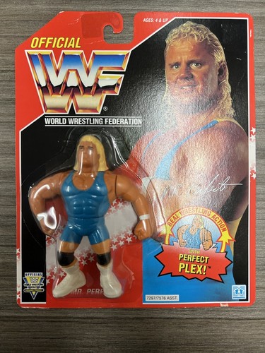 WWF Hasbro Mr Perfect Series 8 MOC With Defender...