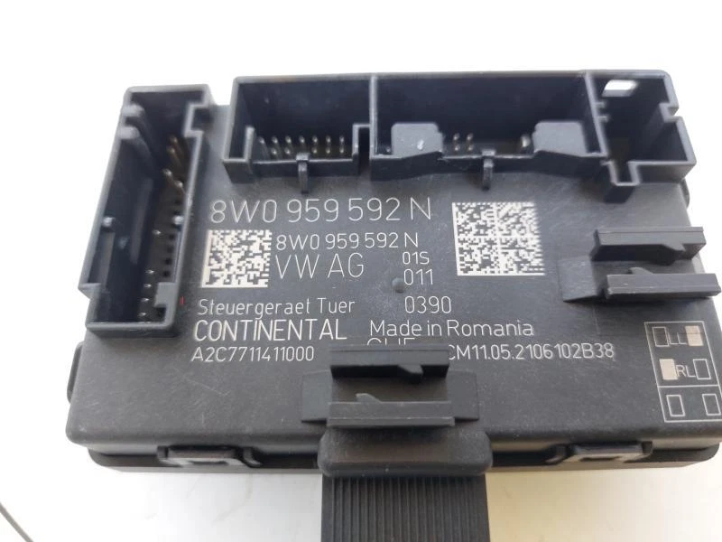 8W0959592N CENTRALINA COMFORT DX PORTA ANTERIORE AUDI A5 SPORTBACK (F5F) SLINE 4 - Immagine 3 di 3