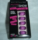 MAYBELLINE**ColorShow**24 NAIL FALSIES Flex~Nail Extensions #40 PLUM SUNSET~NEW  — photo 5