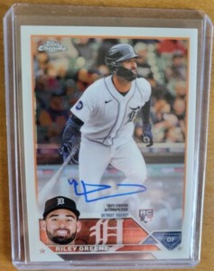 2023 Topps Chrome Riley Greene RC Rookie Auto Autograph #RA-RG Tigers