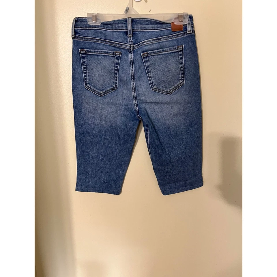 Bermudas de mezclilla azules para mujer Anthropologie Level 99 talla 4/27 Foto 2 de 4