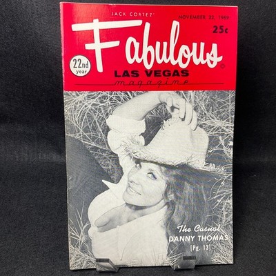 FABULOUS LAS VEGAS Magazine Kim Sisters Tanya Lemani Rusty Warren 11/22/1969