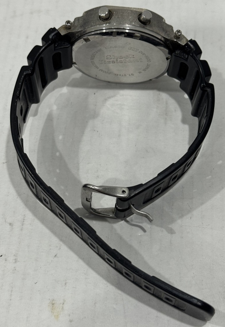 Vintage Casio G Shock 901 DW-5600C SPEED Alarm Chrono