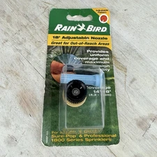 Rain Bird 18AP Adjustable Pattern Spray Nozzle, Adjusted up to 18' of throw