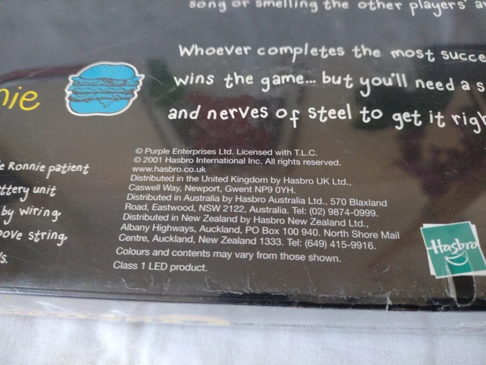 Operation Purple Ronnie Complete MB Games - 2001 - Brand New & Sealed - Image 4 of 4