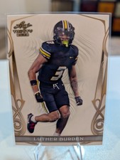 2023 Leaf Trinity Luther Burden #39 - Missouri Tigers - Chicago Bears 