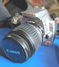 Cannon EOS Rebel Xt 18-55mm Lens Case And Battery. Needs Charger See Description