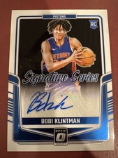 2024-25 Donruss Optic - Signature Series #SS-BOB Bobi Klintman Near Mint