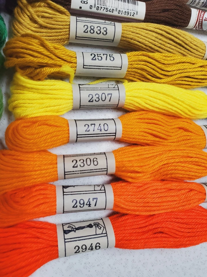 23 DMC Retors #4 Embroidery Floss Lot of 23 Different Colors E - Image 3 of 4